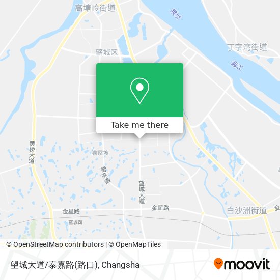 望城大道/泰嘉路(路口) map
