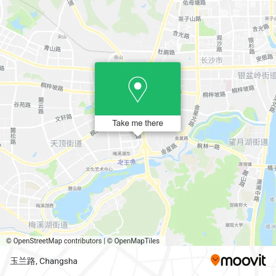 玉兰路 map