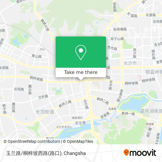 玉兰路/桐梓坡西路(路口) map