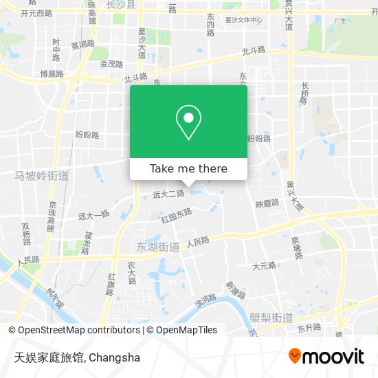 天娱家庭旅馆 map