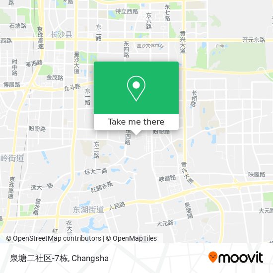 泉塘二社区-7栋 map