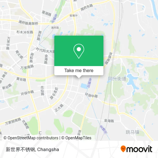 新世界不锈钢 map