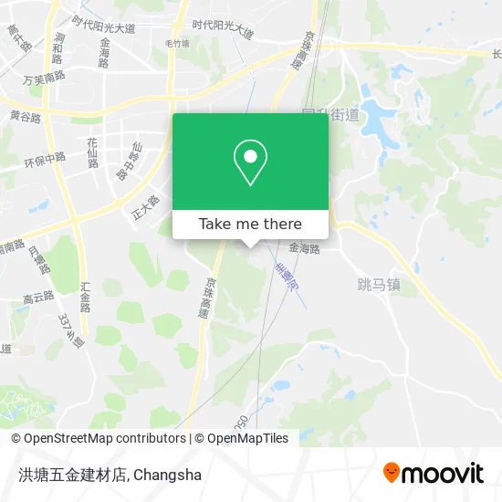 洪塘五金建材店 map