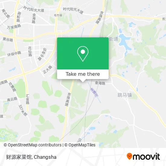 财源家菜馆 map