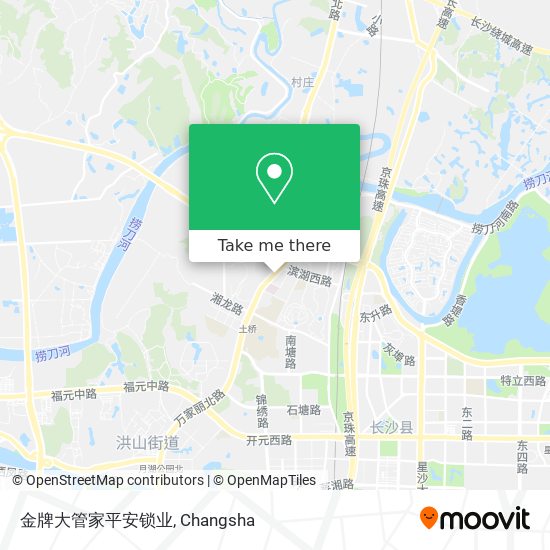 金牌大管家平安锁业 map