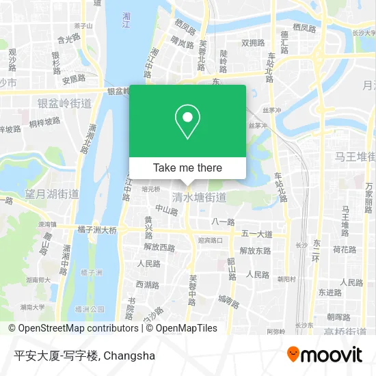 平安大厦-写字楼 map