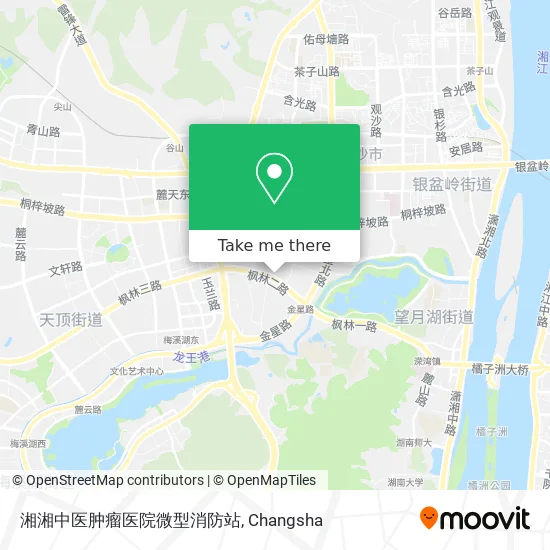 湘湘中医肿瘤医院微型消防站 map