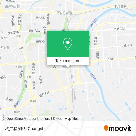 武广检测站 map