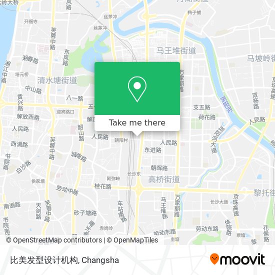 比美发型设计机构 map