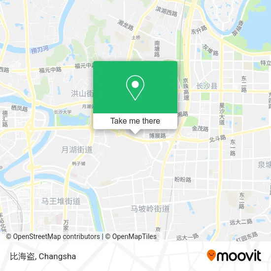 比海盗 map