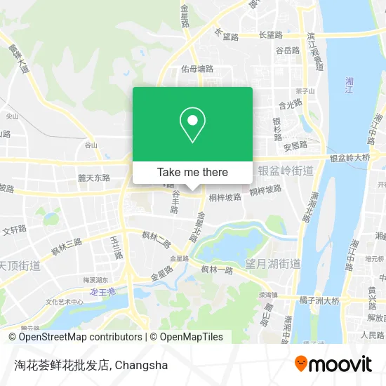 淘花荟鲜花批发店 map