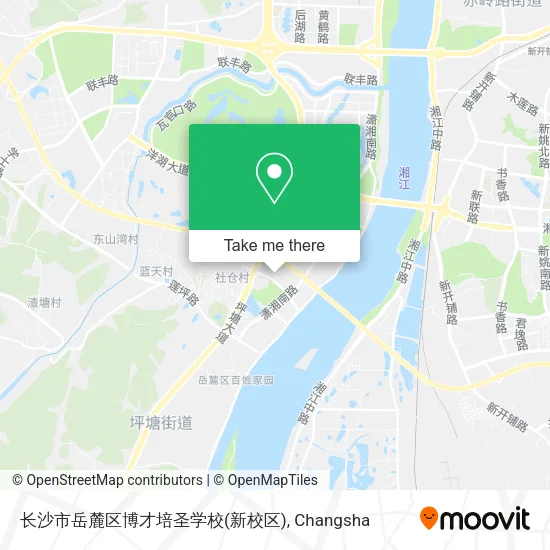 长沙市岳麓区博才培圣学校(新校区) map