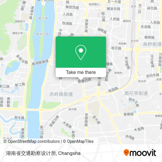 湖南省交通勘察设计所 map