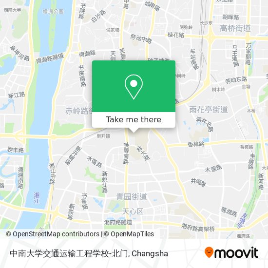 中南大学交通运输工程学校-北门 map