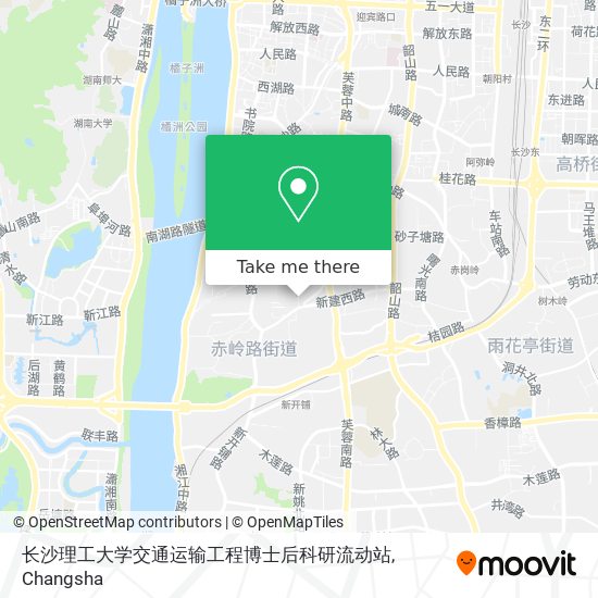 长沙理工大学交通运输工程博士后科研流动站 map