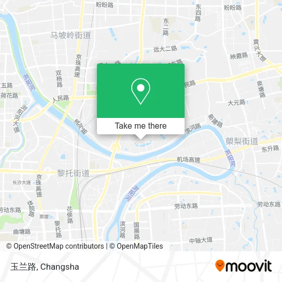 玉兰路 map