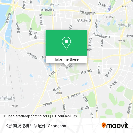长沙南扬挖机油缸配件 map