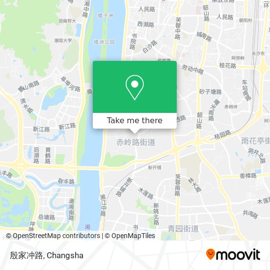 殷家冲路 map