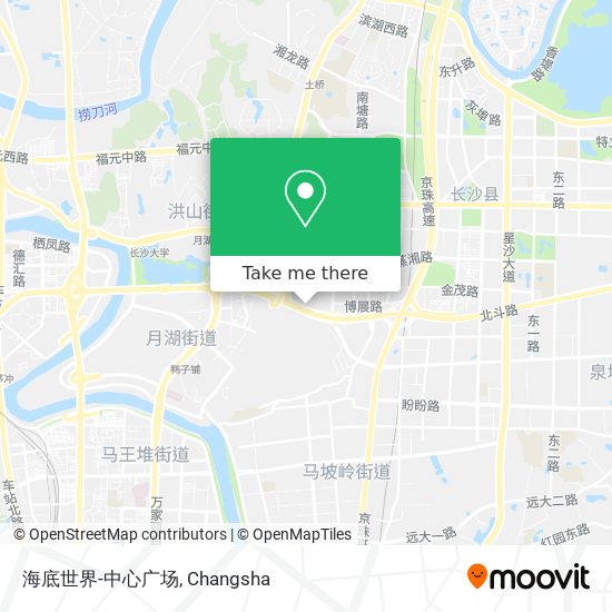海底世界-中心广场 map