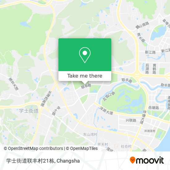 学士街道联丰村21栋 map