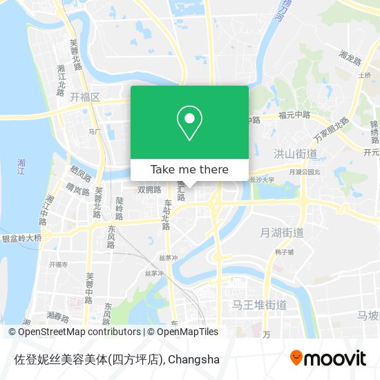 佐登妮丝美容美体(四方坪店) map