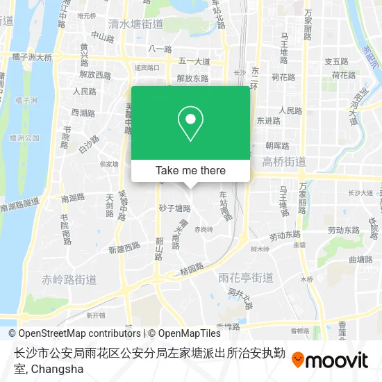长沙市公安局雨花区公安分局左家塘派出所治安执勤室 map