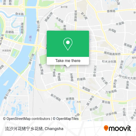 流沙河花猪宁乡花猪 map