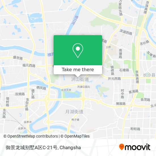御景龙城别墅A区C-21号 map