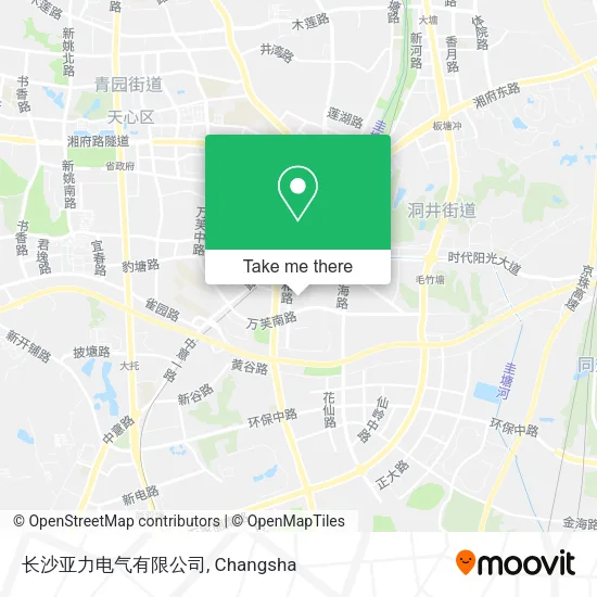 长沙亚力电气有限公司 map