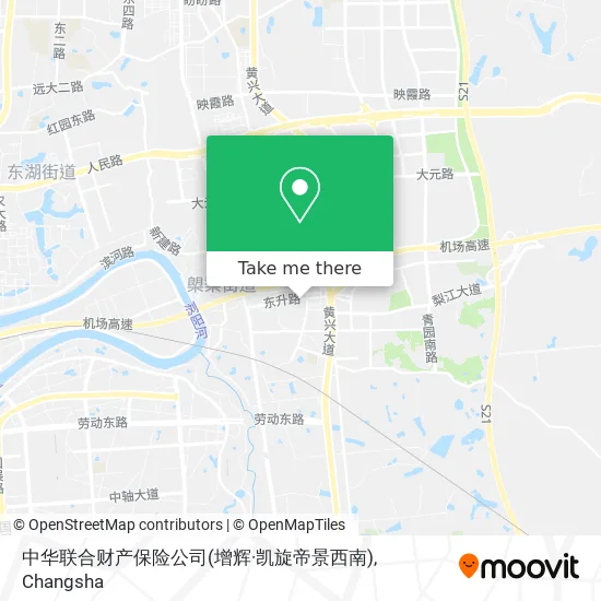 中华联合财产保险公司(增辉·凯旋帝景西南) map