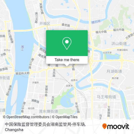 中国保险监督管理委员会湖南监管局-停车场 map