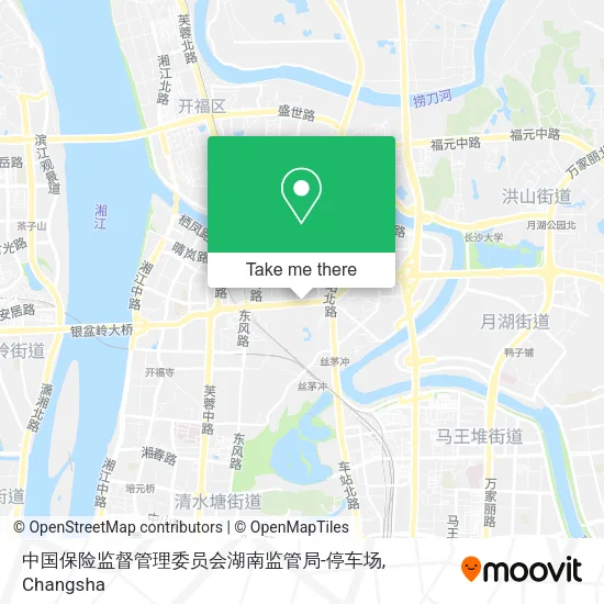 中国保险监督管理委员会湖南监管局-停车场 map