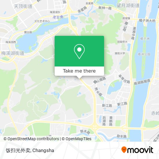 饭扫光外卖 map
