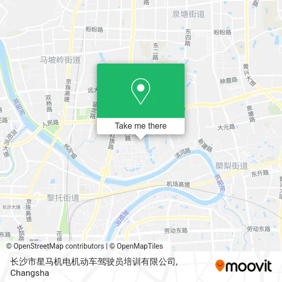 长沙市星马机电机动车驾驶员培训有限公司 map