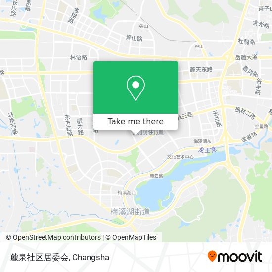 麓泉社区居委会 map