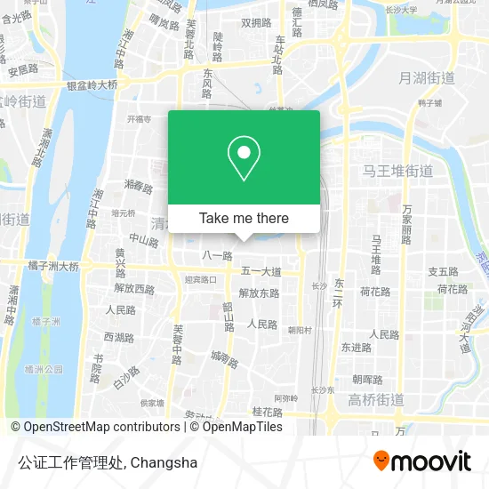 公证工作管理处 map