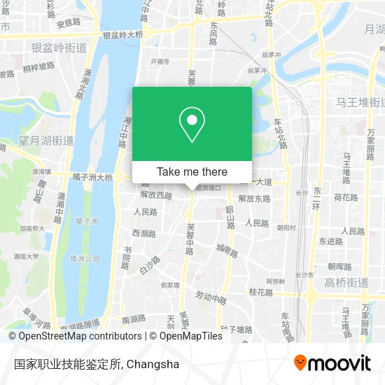 国家职业技能鉴定所 map