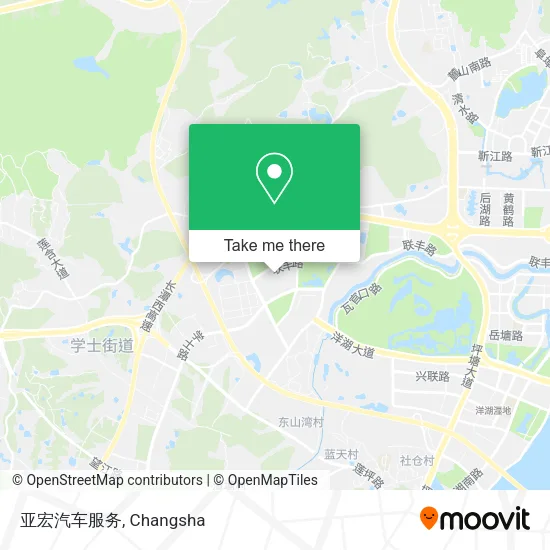 亚宏汽车服务 map