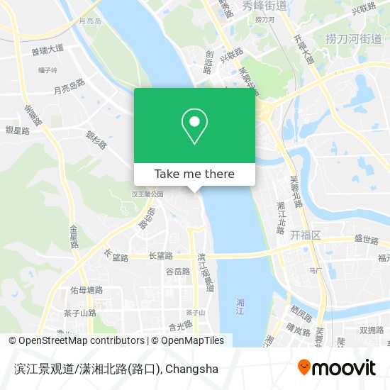 滨江景观道/潇湘北路(路口) map