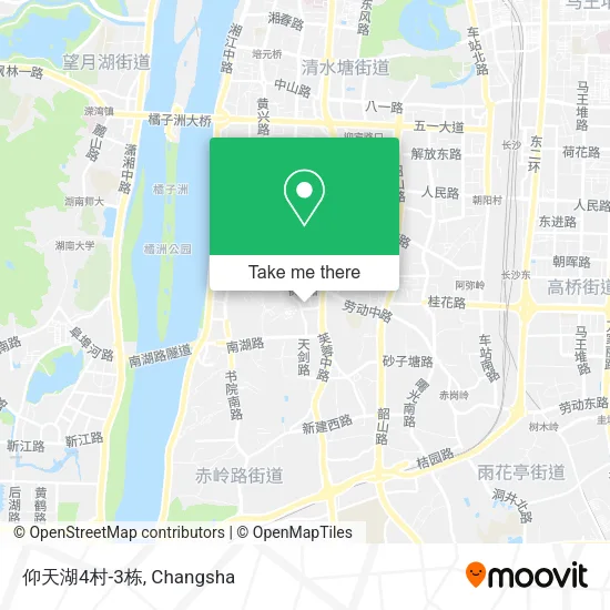 仰天湖4村-3栋 map