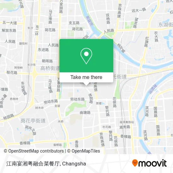 江南宴湘粤融合菜餐厅 map