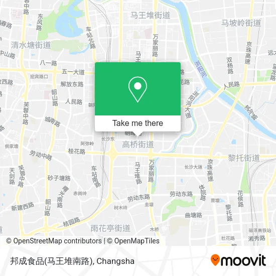 邦成食品(马王堆南路) map