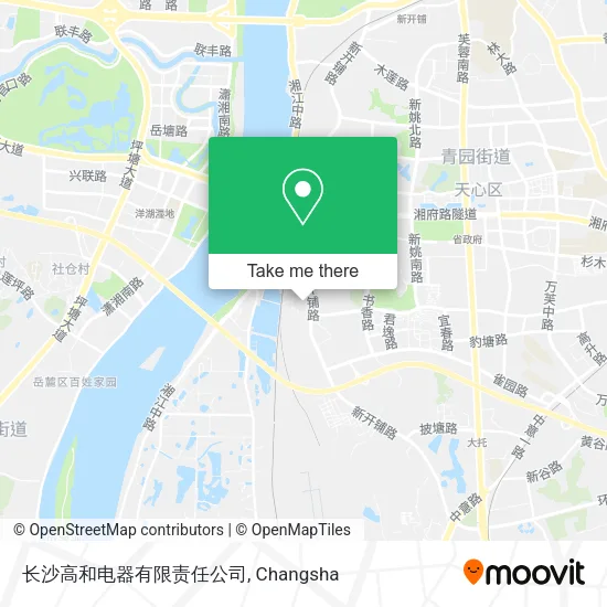 长沙高和电器有限责任公司 map