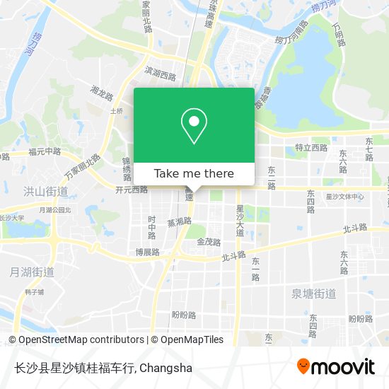 长沙县星沙镇桂福车行 map