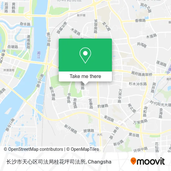 长沙市天心区司法局桂花坪司法所 map