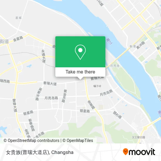 女贵族(普瑞大道店) map