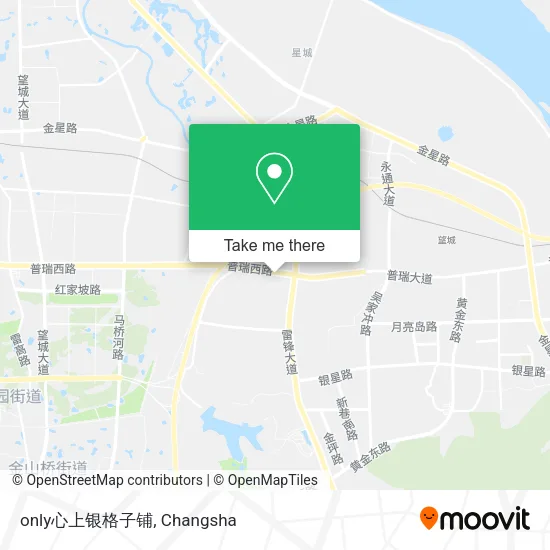 only心上银格子铺 map