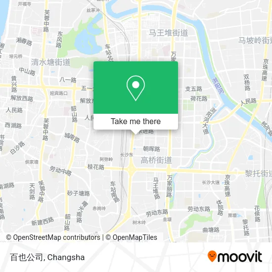 百也公司 map