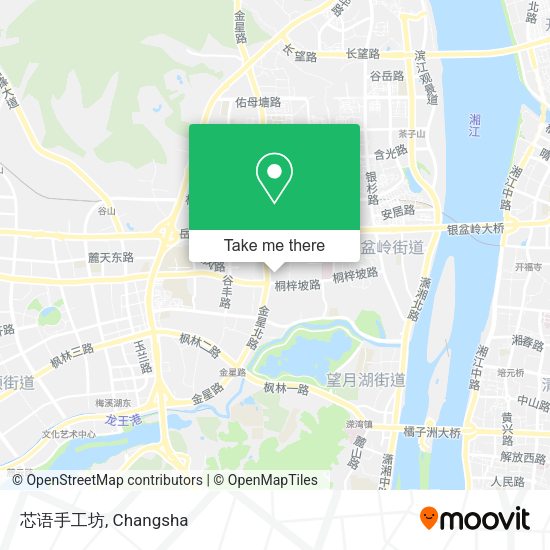 芯语手工坊 map