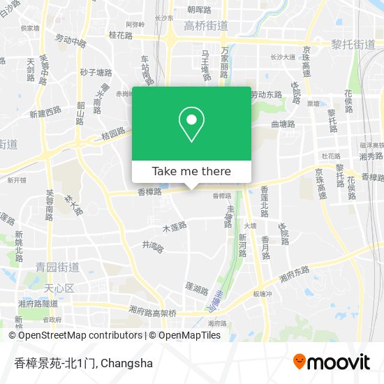 香樟景苑-北1门 map